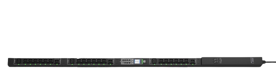 MPDU PRO - 20xC13+4xC19++2x1P 16A Hydraulic circuit breaker,IEC60309 230V 32A (2P+E）plug with 3m cord

