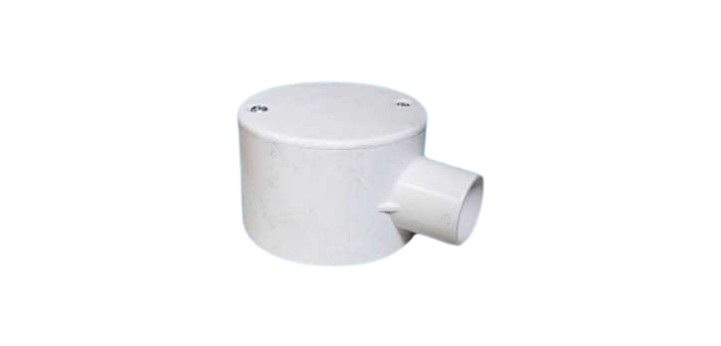 One Way Circular Box / Terminal Box with cover 65/25mm