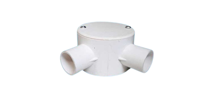 Two Way Circular Box / Angle Box with cover
