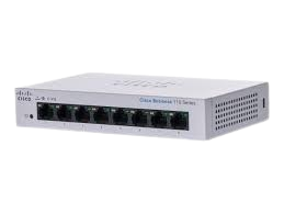 CBS110 Unmanaged 8-port GE, Desktop, Ext PS