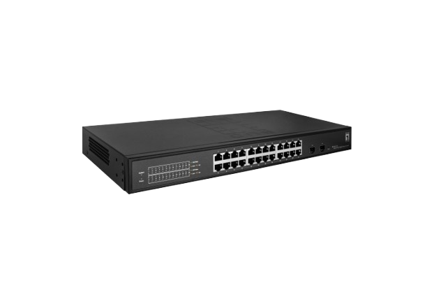 26-Port Gigabit Smart Lite Switch, 24 x Gigabit RJ45, 2 x Gigabit SFP