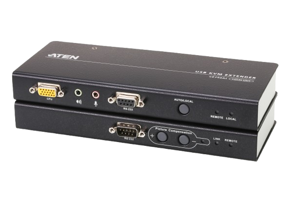 USB VGA/Audio Cat 5 KVM Extender (1280 x 1024@200m)
