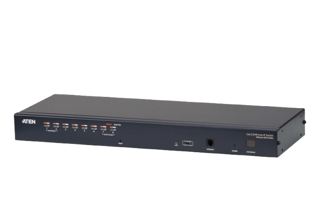 High-Density KVM over IP Switch - 8 port - Cat 5
