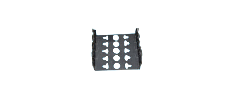 MOUNTING FRAME FOR 10 PAIRS MODULE - 5 way - Stainless steel