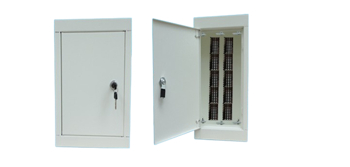 Telecom DB with mounting frame, 500X2
