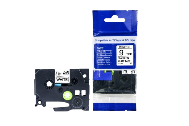 Black/White 8m  -9mm