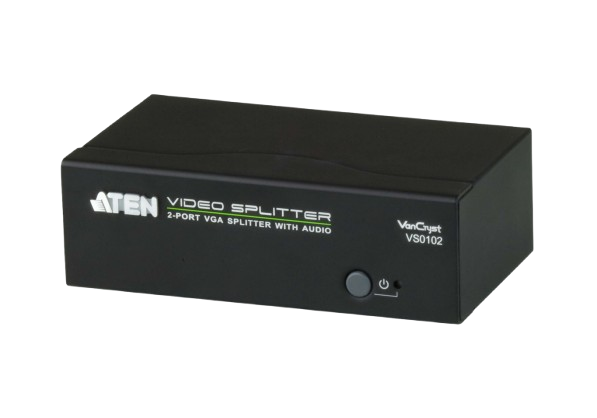 2-Port VGA/Audio Splitter (450MHz)
